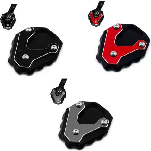 Motorcycle Kickstand Extension Pad Aluminum Foot Side Support Stand Plate for Honda CB500X 2019 2020