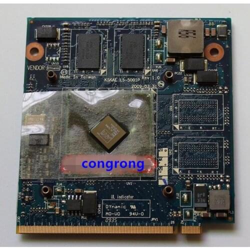 100% working K00005001 K000078110 HD4570 216-0728014 M92 512M KSKAE LS-5001P DDR3 VGA Video Card for TOSHIBA L500 L550 L550D