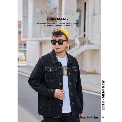 2021 Hot Casual Slim Mens Denim Jacket Plus Size 8XL Jacket Autumn Men High Quality Cowboy Mens Jean Jacket Man Woman Jacket