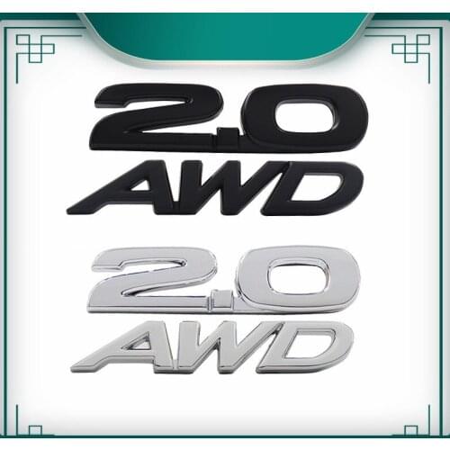 3D 2.0 AWD 2.0 for CX-5 CX-7 CX-9 Atenza Axela RX7 RX8 626 MX5 Fender trunk Nameplate Decal Emblem Badge Sticker