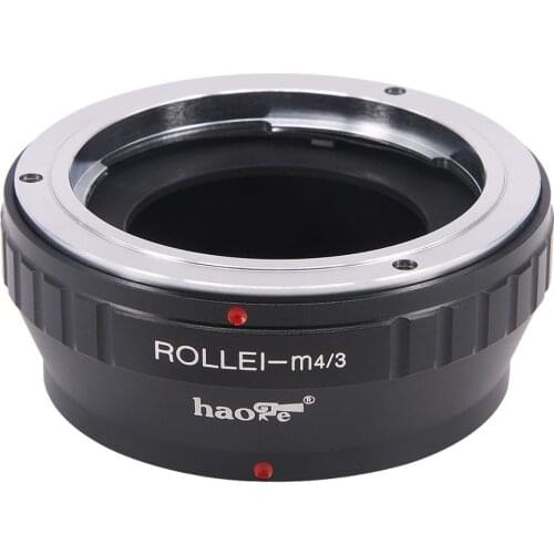 Haoge Lens Adapter for Rollei 35 SL35 QBM Quick Bayonet Lens to Olympus and Panasonic Micro Four Thirds MFT M4/3 M43 Camera