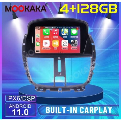 Android 11.0 6+128GB 8core Car multimedia DVD Player GPS Radio For Peugeot 207 2007-2014 GPS Navigation Stereo DSP Audio NAVI