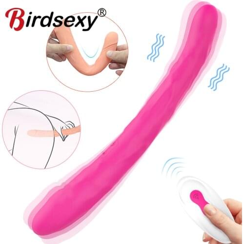 Strapless Strapon Vibrators for Couple Super Huge Dildo Double Penetration Vibrator Erotic Toys Sex Shop for Couples Vibrators