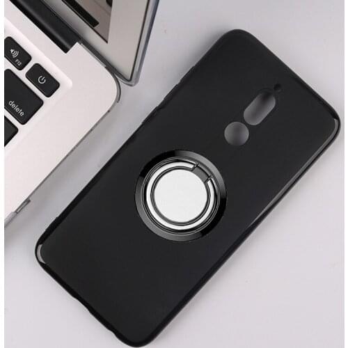 For Redmi 8 Back Ring Holder Bracket Phone Case Cover Phone TPU Soft Silicone Cases for Xiaomi Redmi 8 6.22"