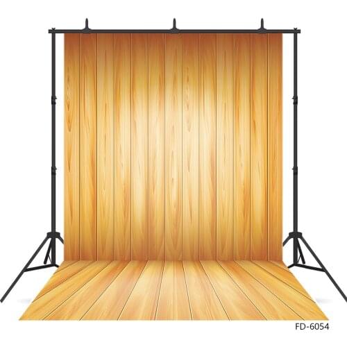 Wooden Texure Wall Floor Photographic Background Vinyl Cloth Backdrop for Baby Children Portrait Pets Toy Photocall Fond Photo