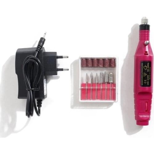 Electric Nail Drill Machine Set Grinding Equipment Mill For Manicure Pedicure Professional Strong Nail Polishing Tools