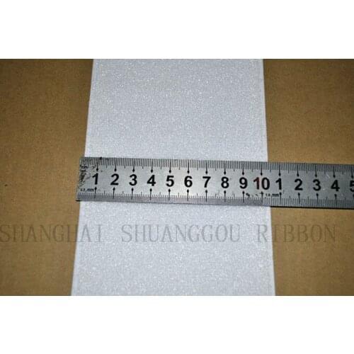 4''(10cm) widthx1meter adhesive hook and loop. Sticky Back hook & loop Fastener Self Adhesive Tape.white