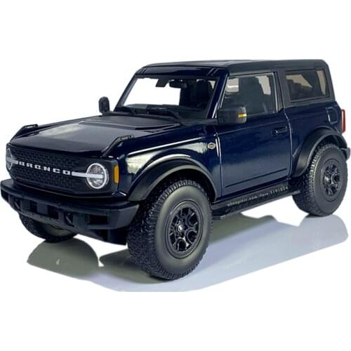 Maisto 1:18 2021 Ford Bronco Wildtrak Preminer editionHighly-detailed die-cast precision model car Model collection gift