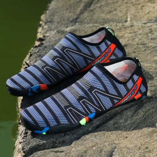 Water Shoes Men Sneakers Barefoot Outdoor Beach Sandals Upstream Aqua Shoes Quick-Dry for River Sea Diving Swimming 5z