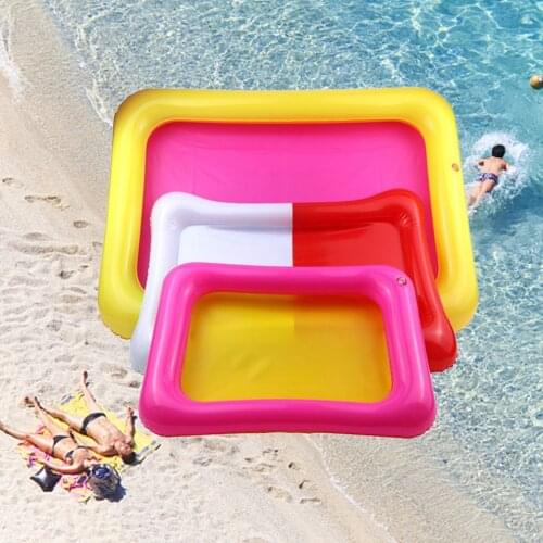 Inflatable Dynamic Sand Tray Castle MobileTable PVC Sandbox Sensory Tray Funny Indoor Play Toys Pool Tray Toys For Children