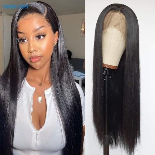 4x4 Lace Closure Wig Straight Human Hair Lace Front Wigs Natural 13X4 Lace Frontal Wigs Straight Brazilian Wig