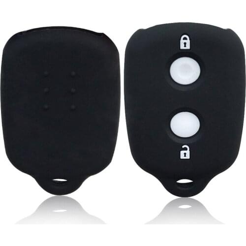 Silicone Key Cover FOB Case Holder for Toyota Rush Avanza Daihatsu Cuore Case for Keys for Perodua Myvi Alza Axia Remote Control