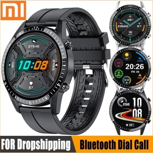 Xiaomi Smart Watch Men Bluetooth Call Music Player Heart Rate ip67 Waterproof Fitness Smartwatch For HuaWei Android IOS Watches