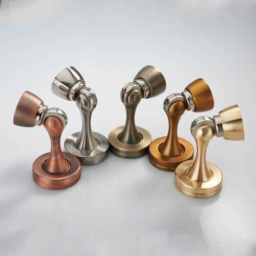 High Quality Zinc Alloy Door Stopper Classic Suction Hardware Strong Magnetic Housekeeper Door-stoppers