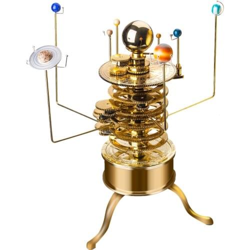 8 Planet Motorized Orrery The Solar System Science Educational Model Gift Collection For Children/Teaching