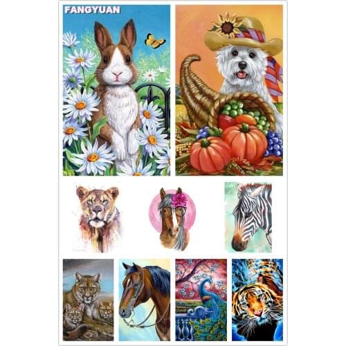 Animal 5D Diy Diamond Painting Accessories Cute Dog Full Drill Diamond Embroidery Mosaic Cross Stitch Kit Picture Home Decor