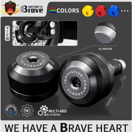 For YAMAHA TMAX530 SX/DX T-MAX 2017 2018 2019 TMAX 530 Motorcycle Front Axle Fork Crash Slider Wheel Falling Protection