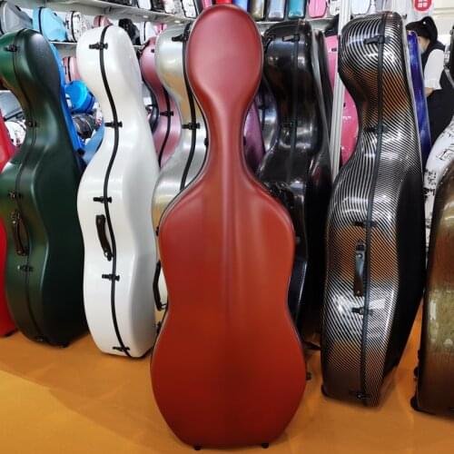 Factory store cello case 4/4 cello case carbon fiber cello hard case 3.7kg