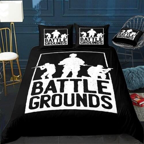Gaming Egoshooter Gamer Duvet Cover Twin/Queen/King Size Luxury Comforter Bedding Set With Pillowcase Home Bed Decora
