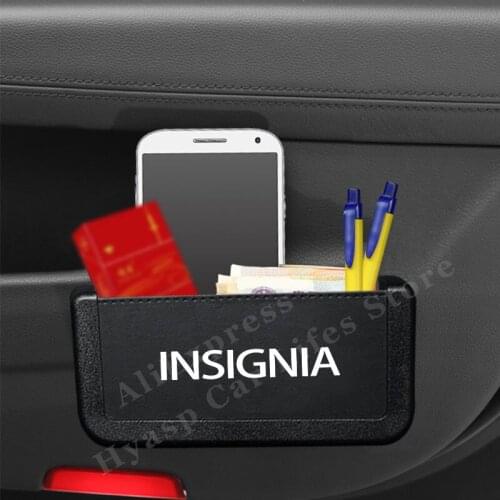 Car Organizer Box For OPEL INSIGNIA Accessories Auto Stowing Tidying Storage Box Pu Leather Car Styling Vehicle Supplies