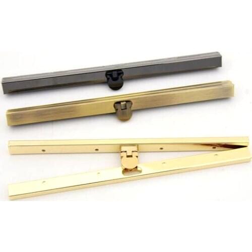 19cm Metal Purse Frame Bag Lock Clutch Coin Purse Clasp Screws Sewing Hardware Wallet Accessories HandBag Parts