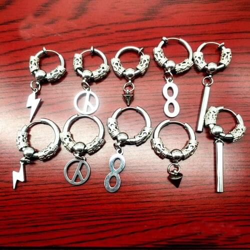 Modish Ornament Eardrop Unisex Without Ear Hole Ear Clip Ear Stud Earrings Ethos Hipster Earrings Fashion Male/Female Earring