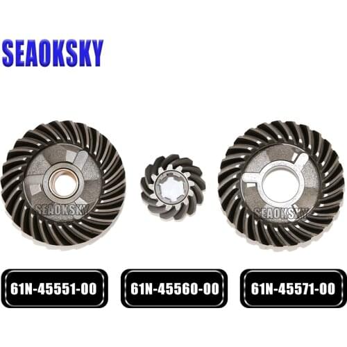 Gear kit for Yamaha 2 stroke 30HP boat engine,forward gear 61N-45560,Reverse Gear 61N-45571-00, Pinion gear 61N-45551-00