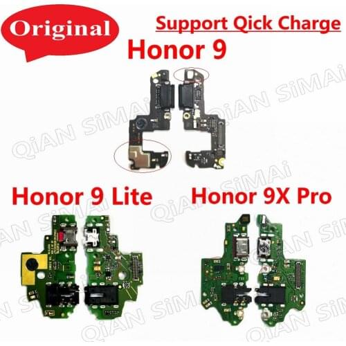 New Mic USB Charger Dock Port Connector Board Flex Ribbon Cable For Huawei Honor 9 Lite 9X 9Xpro phone