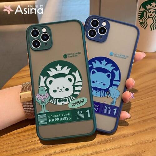 ASINA Transparent Phone Cases For iPhone 11 12 Pro Max Hard PC Luxury Shells For iPhone 7 8 Plus Xs Xr SE2020 Case Cover Funda