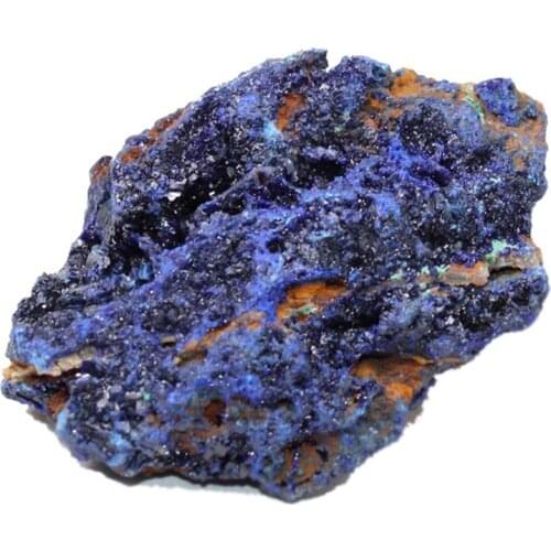 Crystal Ore Natural Azurite Rough Stone Ornament Specimen Power Stone