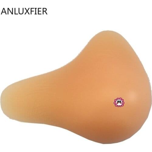 H9737 Silicone Breast Bra Surgical Resection Artificial Prosthesis After Breast Cancer Surgery Lengthened Shaped Fake Boobs