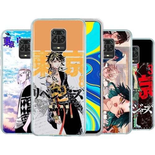 Tokyo Revengers Clear Phone Case For Redmi Note 9 9S 8 8T 7 Pro 7A 8A 9A 9C K40 10 Plus MAX Silicone Cover Shell