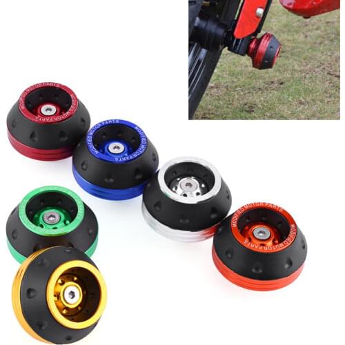 Universal Motorcycle Front Rear Fork Wheel Fall Protection Frame Slider Anti Crash Protector Motorcycle Accessories