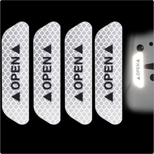 Universal Car Safety Warning Sign Reflective Strip for Volkswagen VW JETTA MK5 MK6 GOLF 5 6 7 GTI TIGUAN PASSAT B5 B6 B7 B8