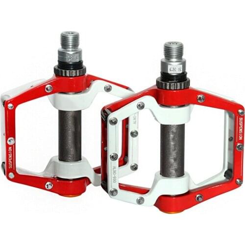 Bicycle Pedal Anti-slip Ultralight MTB 2 Bearings Mountain Bike Platform Pedal Flat Sealed Bearing Pedals Bicycle Accessories