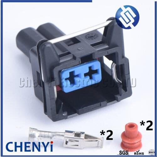 1 set 2 pin auto 3.5series waterproof plug wire electrical housing cable Electrical Housing Automotive Connector EV1 60400601