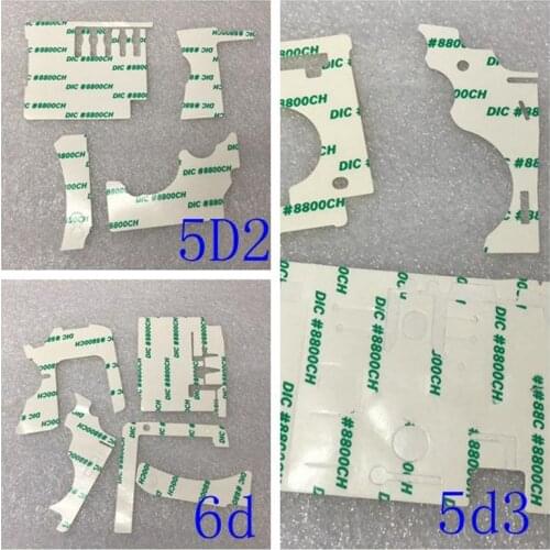 10sets rubber double-sided adhesive-3M-adhesive tape camera special maintenance Adhesive For canon 5D2 5D3 6D