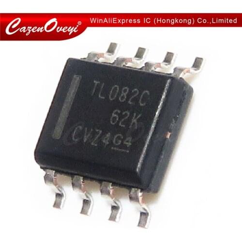 10pcs/lot TL082CDR SOP-8 TL082C SOP TL082 082CDR SOP8 SMD In Stock