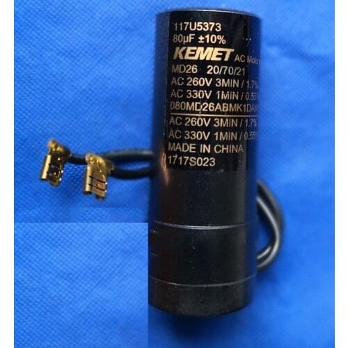 117U5373 Danfoss compressor capacitor 80UF117U5373 starter capacitor running capacitor