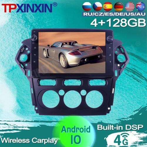 128G For Ford Mondeo MK4 2011 - 2013 Android Car Radio Tape Recorder Video Multimedia Player GPS Navigation AI Vioce Control