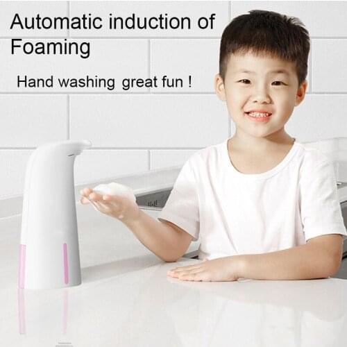 250mL Automatic Soap Dispenser Infrared Touchless Motion Bathroom Dispenser Smart Sensor Liquid Soap Dispenser for Kitchen