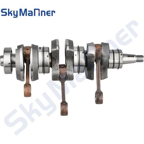 6H3-11400 Crankshaft Assy For Yamaha Outboard Engine 2 stroke 60HP outboard motor Parsun 60HP 6H3-1140-03 69D-W1140-01