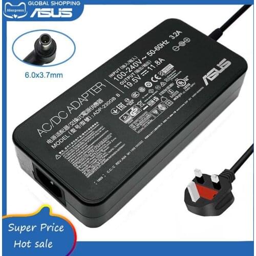 ADP-230GB B 19.5V 11.8A 230W 6.0x3.7mm with pin AC Adapter Power Supply Laptop Charger For Asus GL703GS GX501GI GM501GS GL504GS