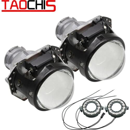 TAOCHIS 3.0 inch for Hella 3/5 g5 Bi-xenon Projector Lens Honeycomb football clear glass D1S D3S D4S D2S Retrofit Auto headlight