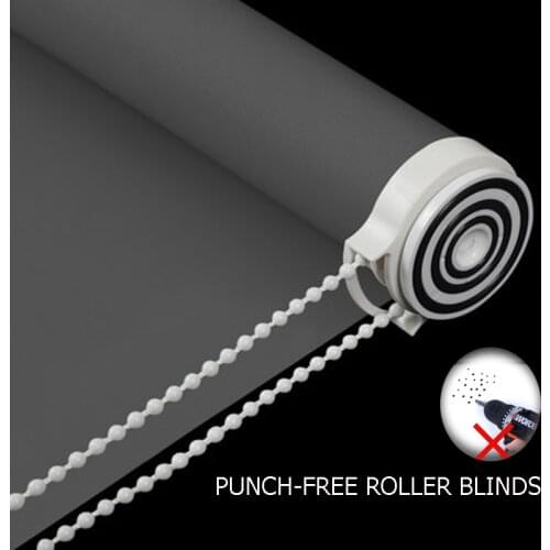 No Drilling Inside Mounting Roller Blinds Window Shutter Home Office Decoration Customized Size Made to Measure