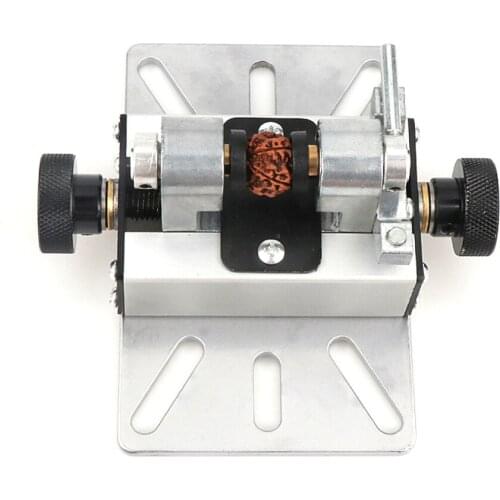 Buddhist Bead Punch Holder Carving Bed Tool Clamp Table Bench Silver Universal Industry Durable Drill