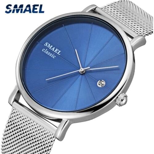 Watches Men SMAEL Brand Men Sport Watches Mens Slim Quartz Clock Man Casual Military Waterproof Wrist Watch relogio masculino