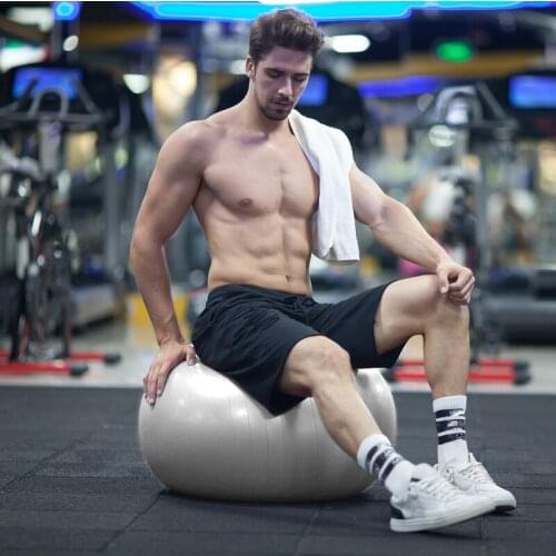 Professional Exercise Yoga Balls Men Anti Burst Stability Ball Home Gym Pilates Fitness Balance Fitball With Quick Pump