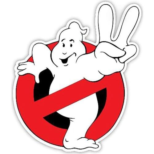 Dawasaru for Ghostbusters Cartoon Car Sticker Waterproof Decal Laptop Suitcase Truck Motorcycle Auto Accessories PVC,13cm*11cm