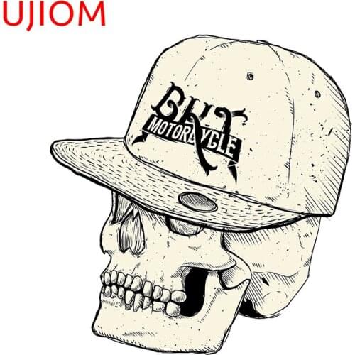 UJIOM Never Die Skull Sticker Wallsticker Home Decorations Art Decoration Wallpaper Vinyl Decal Wall Decor Removable PVC Decals